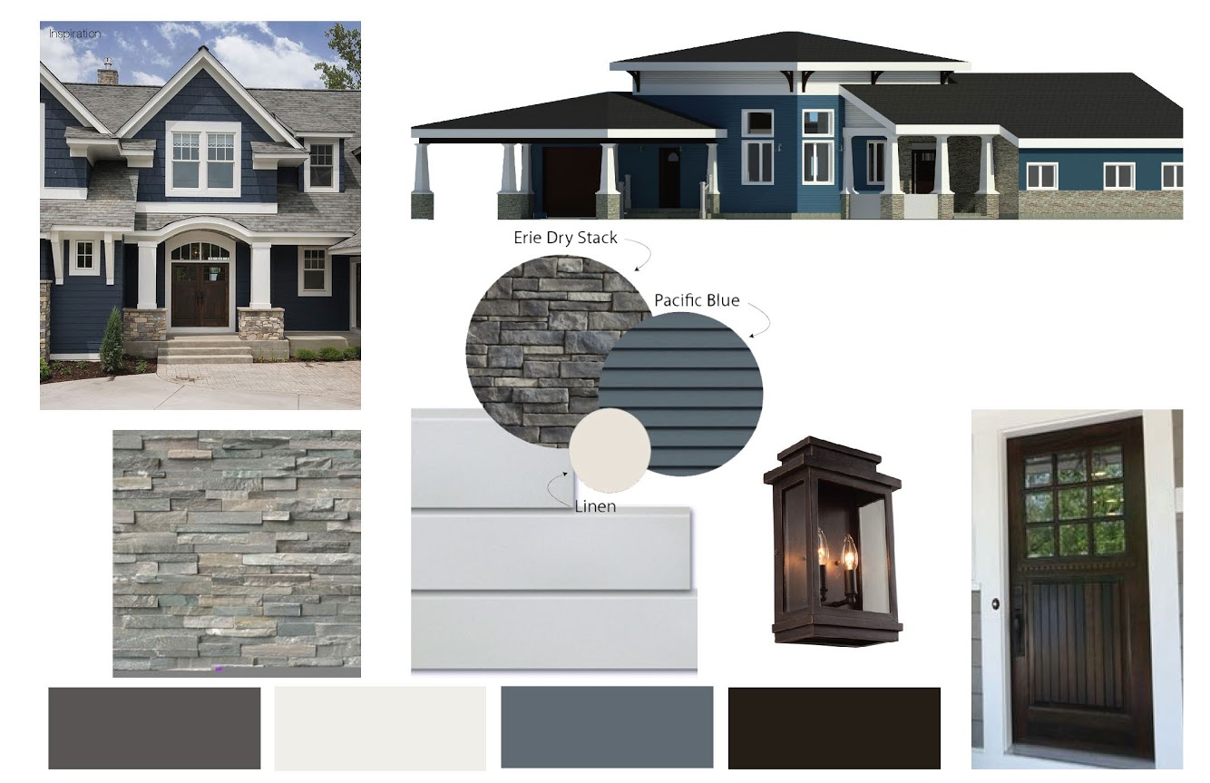 Watertower Home Exterior Design JLM Designs